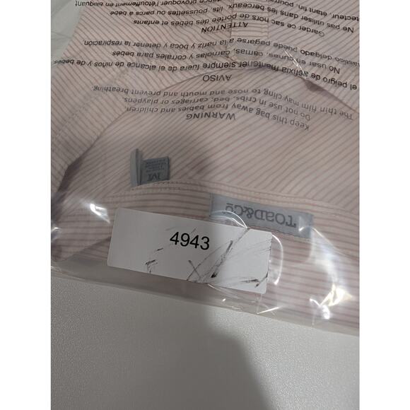 Toad&Co top womens Medium Pink Striped Panoramic Tank Outdoor - Picture 12 of 12